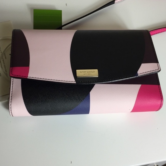 Kate Spade Laurel Way Geo Spotlight Winnie Clutch - Picture 7 of 8